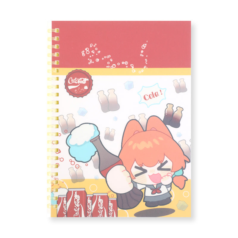 Cuadernos de anillas suaves con estampado en frío personalizado 