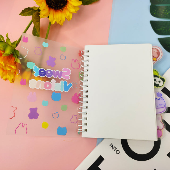 Custom Spiral Dividers Notebook With Tabs - VOGRACE