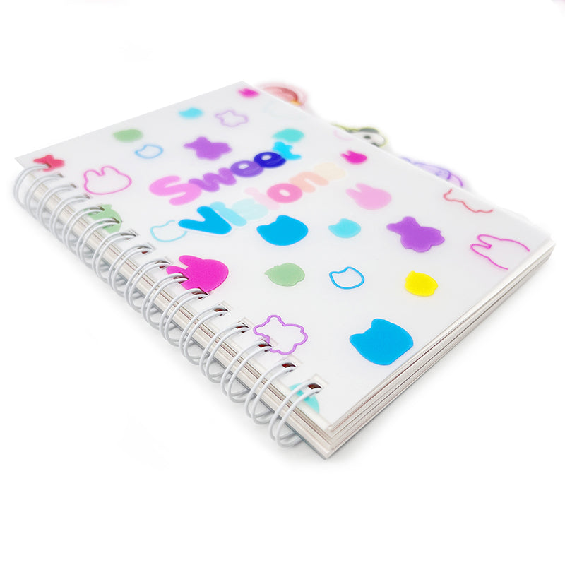 Custom Spiral Dividers Notebook With Tabs - VOGRACE