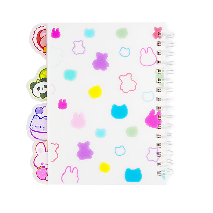 Custom Spiral Dividers Notebook With Tabs - VOGRACE