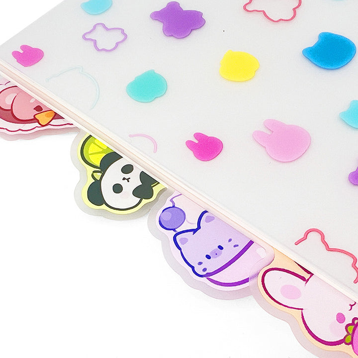 Custom Spiral Dividers Notebook With Tabs - VOGRACE