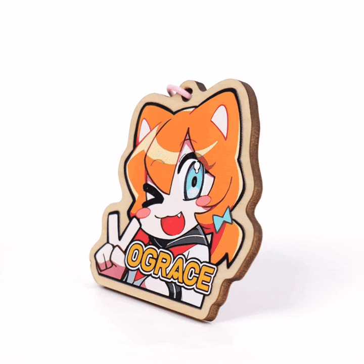 Keychains de madera sintéticos personalizados