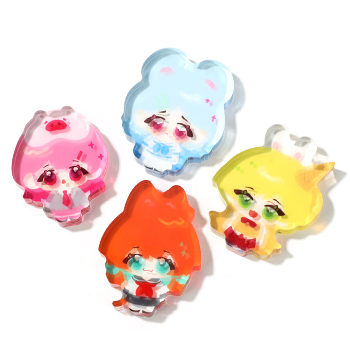 Custom Thickened 3D Keychains