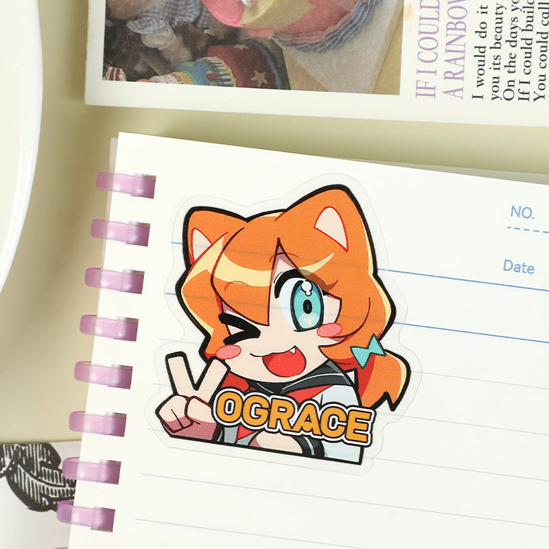 カスタムトレースペーパーステッカー