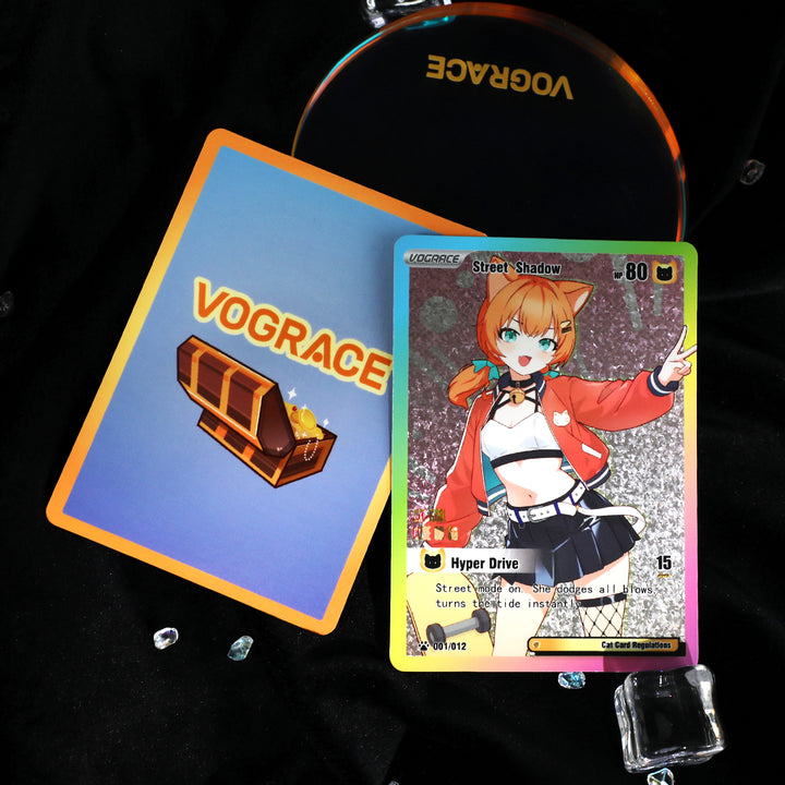 Cartes holographiques rares personnalisées TCG 