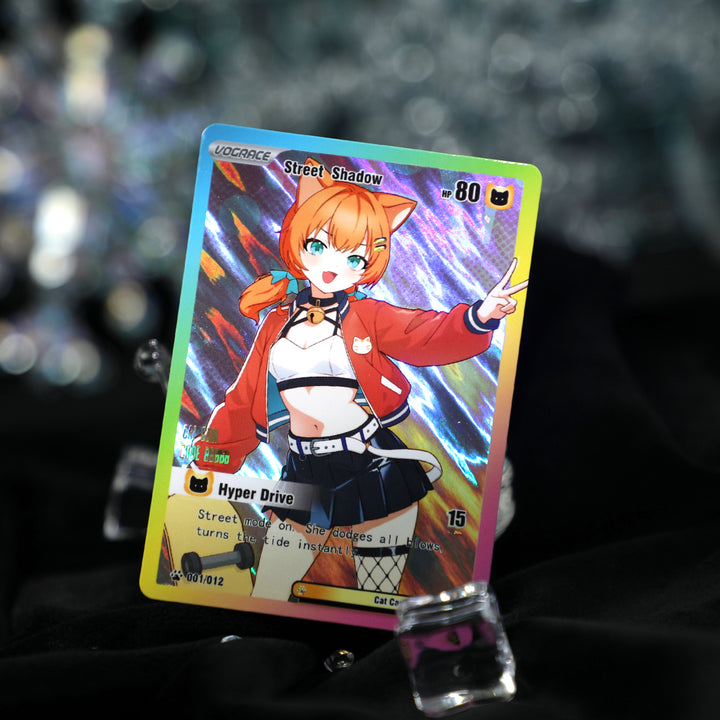 Cartes holographiques rares personnalisées TCG 