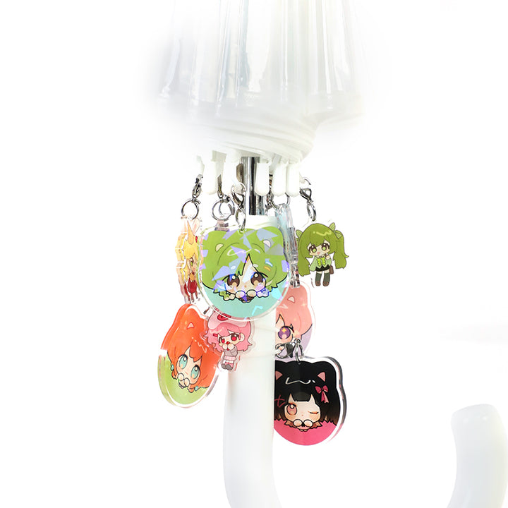 Custom Umbrella Holographic Keychains