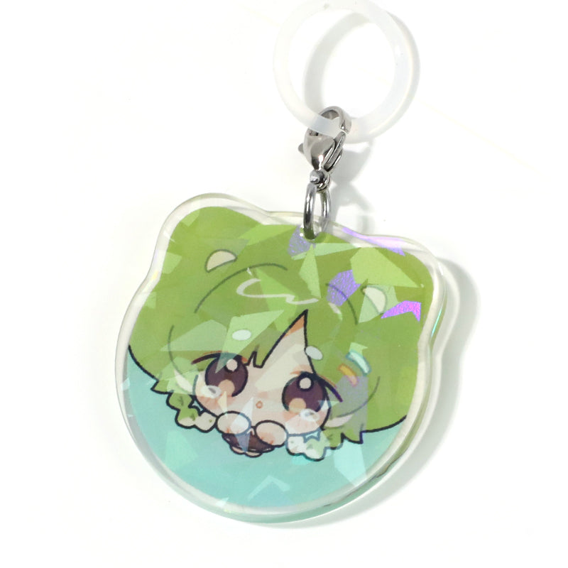 Custom Umbrella Holographic Keychains