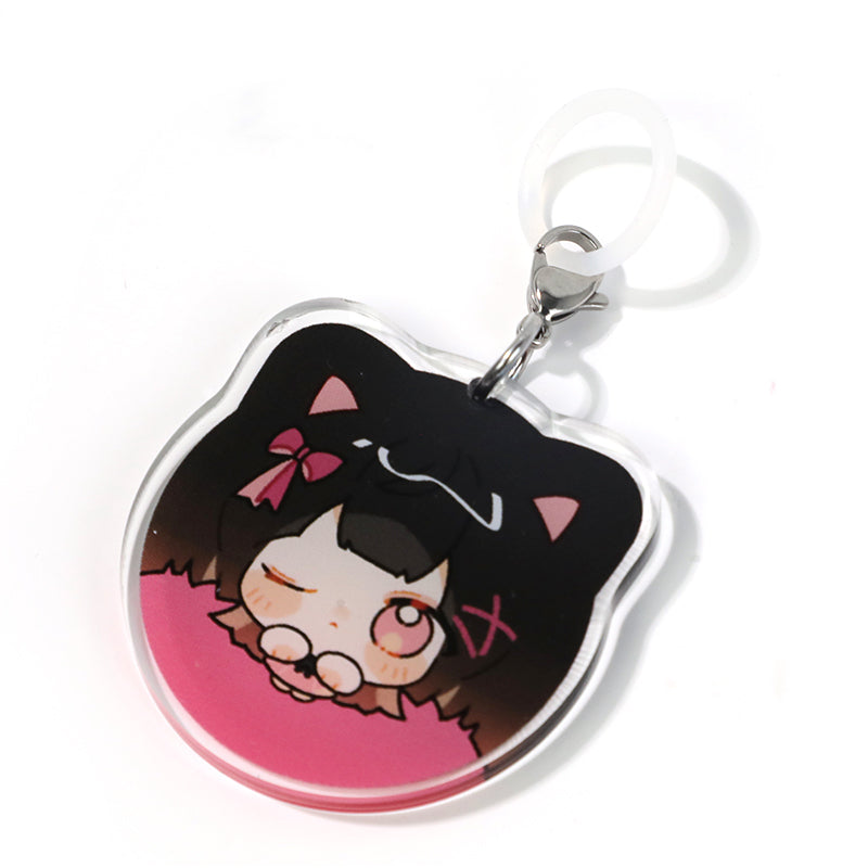 Custom Umbrella Holographic Keychains