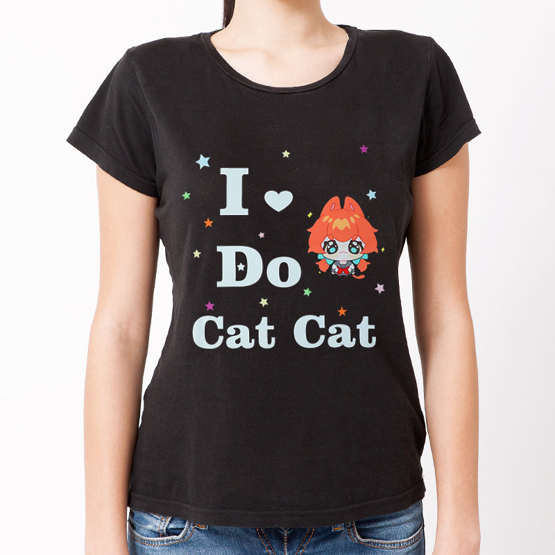 Impresión de camisetas de algodón para mujeres personalizadas, camisetas de cuello redondo 
