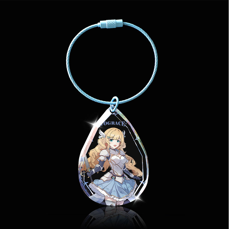 Custom Acrylic Diamond Keychain