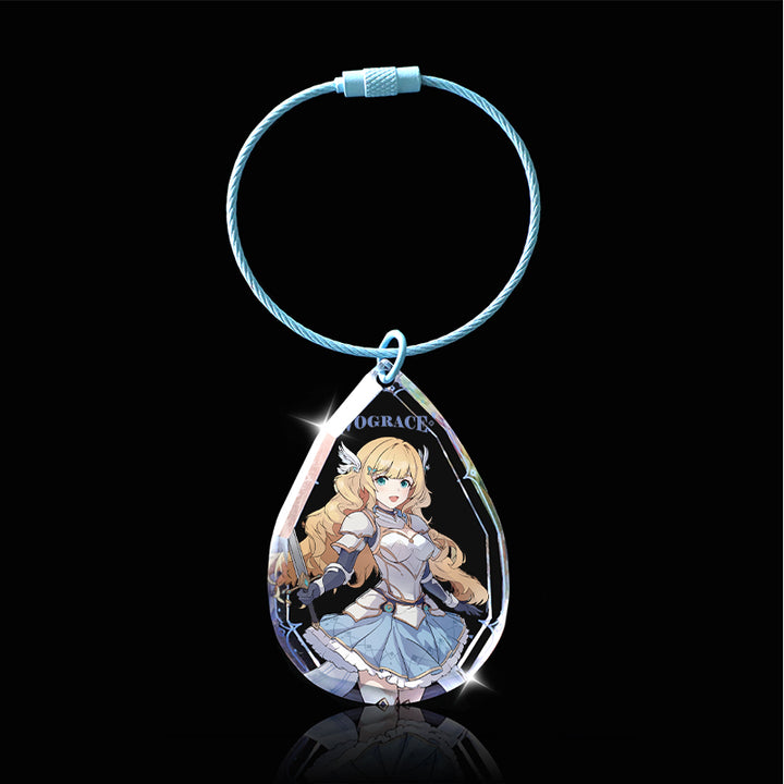 Custom Acrylic Diamond Keychain