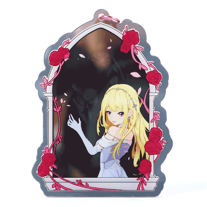 Custom Magic Mirror Perspective Acrylic Keychains - VOGRACE