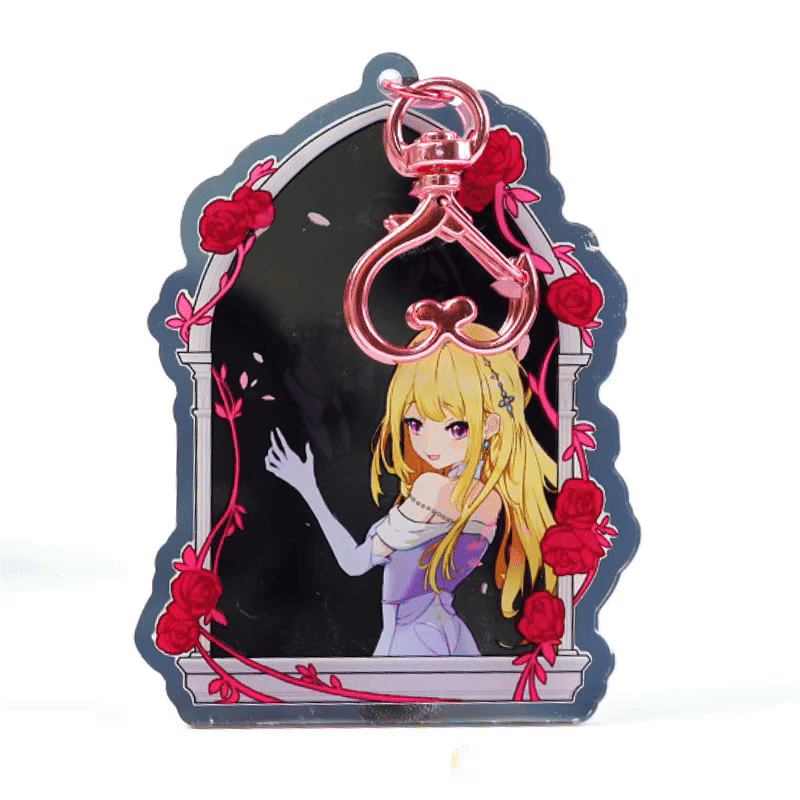 Custom Magic Mirror Perspective Acrylic Keychains - VOGRACE