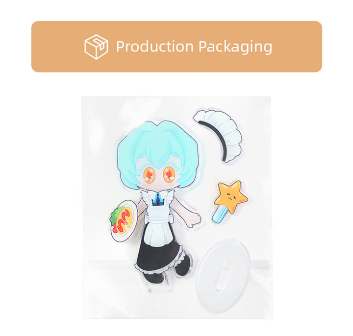 Custom Magnetic Dress-up Acrylic Standees - VOGRACE
