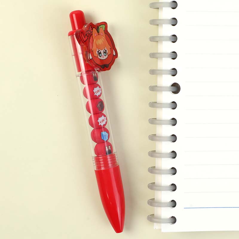 Custom acrylic paint pens custom beadable pens ballpoint pens