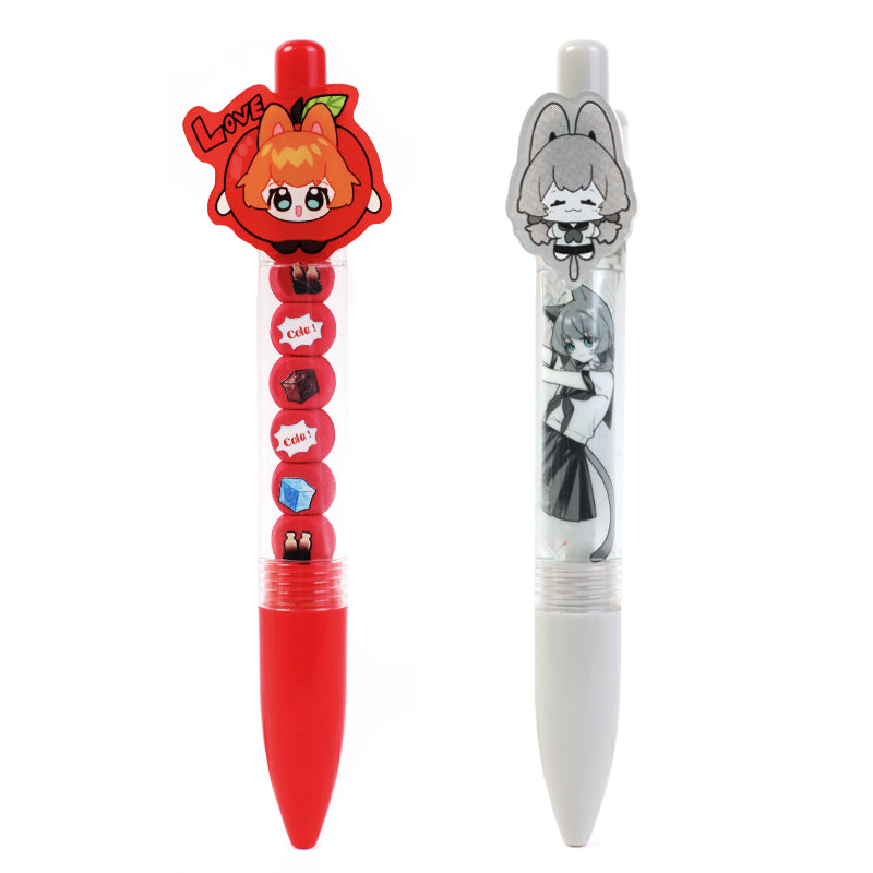 Custom acrylic paint pens custom beadable pens ballpoint pens