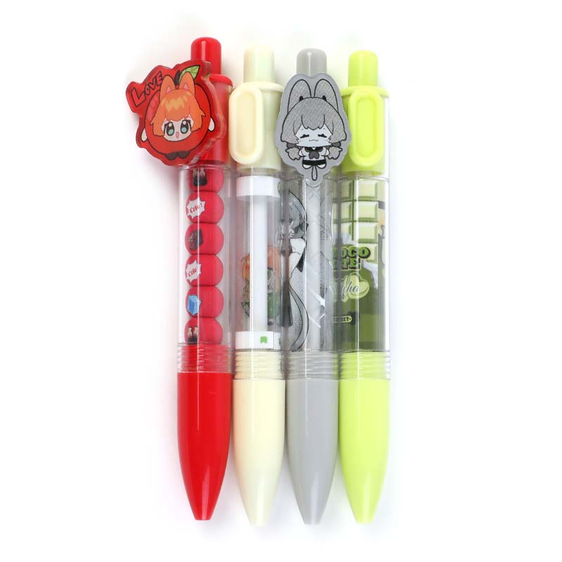 Custom acrylic paint pens custom beadable pens ballpoint pens