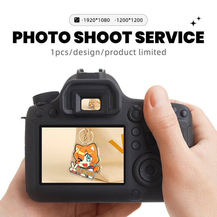 Servicio de Sesión de Fotos(1 pieza/diseño/producto) 