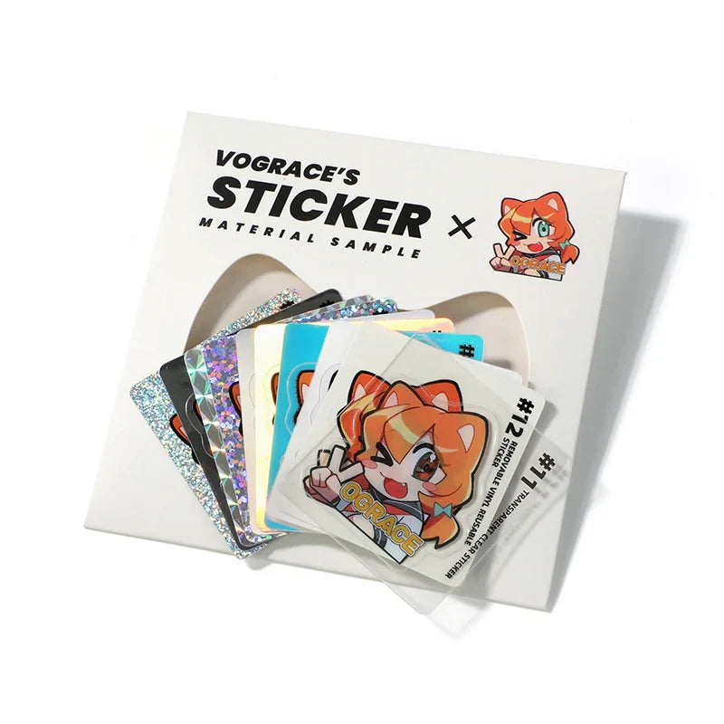 Sticker Sample Box – VOGRACE