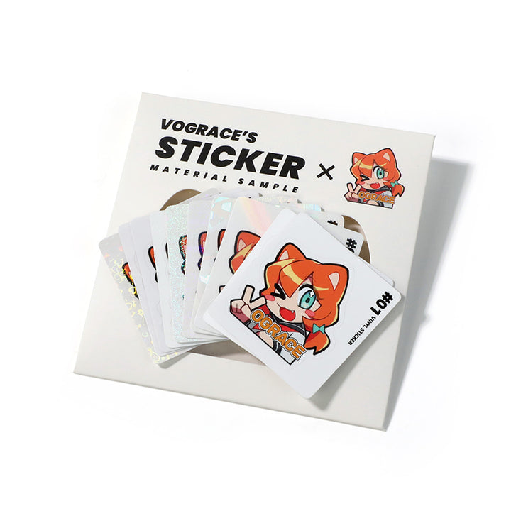 Sticker-Musterbox 