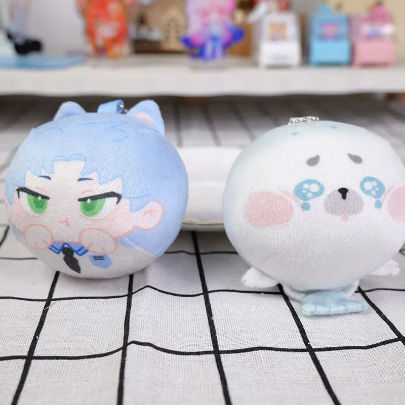 カスタムまんじゅうぬいぐるみキーホルダー