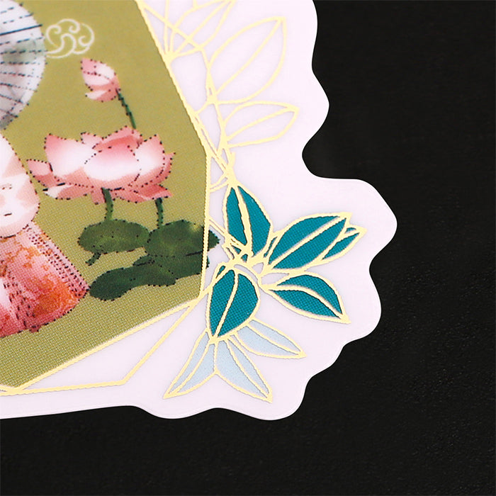 Custom Hot Foil Stamped Stickers - VOGRACE