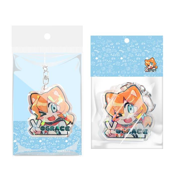 Tarjetas de respaldo para llaveros de empaques personalizados 